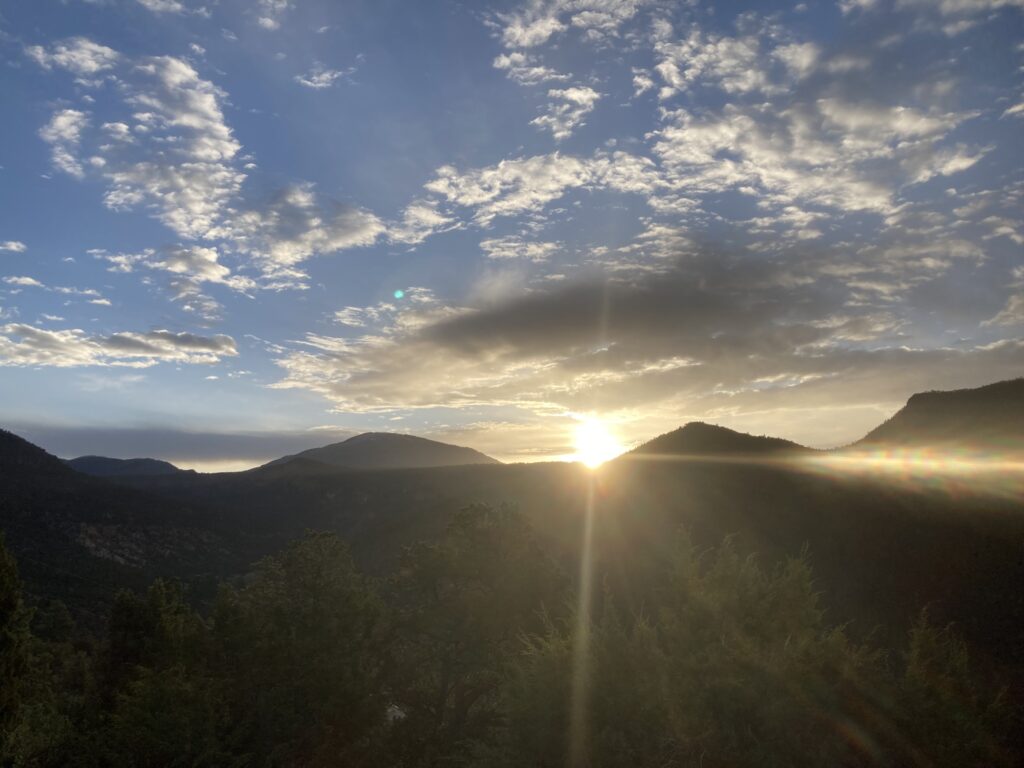 Sunrise jemez